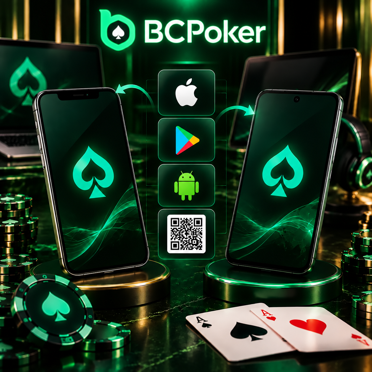 BCPoker mobile app download banner